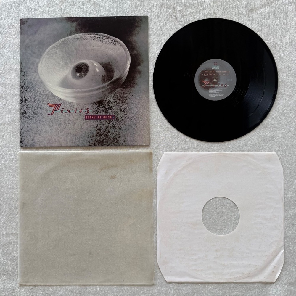 Pixies - Planet Of Sound 12" Vinyl 1991 4AD BAD 1008‎ UK Indie Rock Single